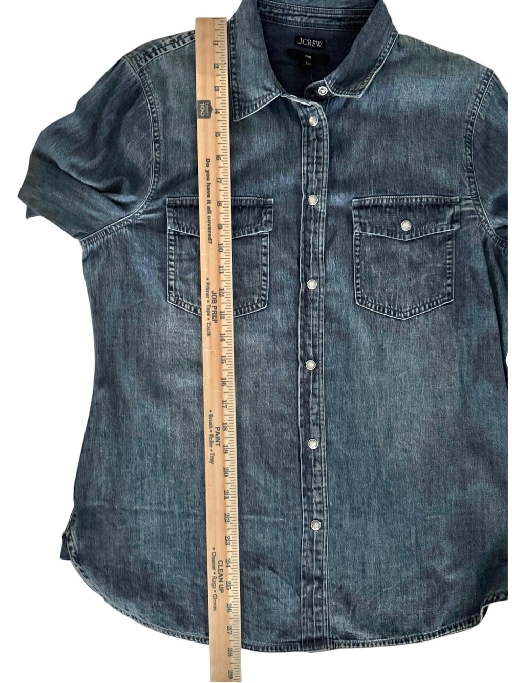J. Crew Slim-Fit Chambray Shirt - Picture 14 of 14